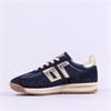 Back 70 Jogger T Toe Laced Retro Trainer - Navy Gold